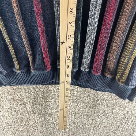 Vintage Tosani Sweater Mens Extra Large Multi Colored Pullover Long Sleeve Crew - Picture 7 of 9